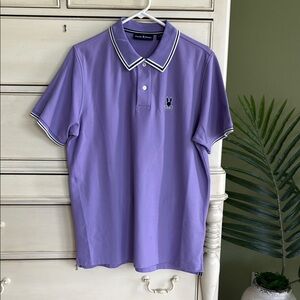 Purple Psycho Bunny Lavender Men's Polo Shirt L